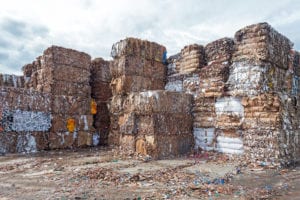 cardboard bale recycling near me