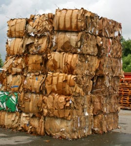 cardboard bale price