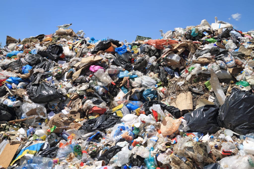 how does recycling reduce landfill waste