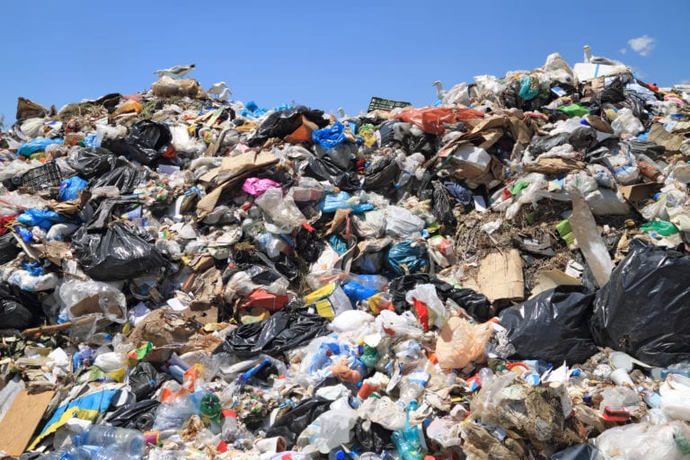 how does recycling reduce landfill waste