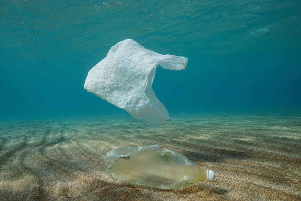 Plastic ocean pollution