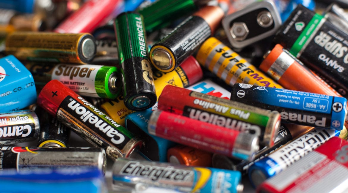 are batteries hazardous waste