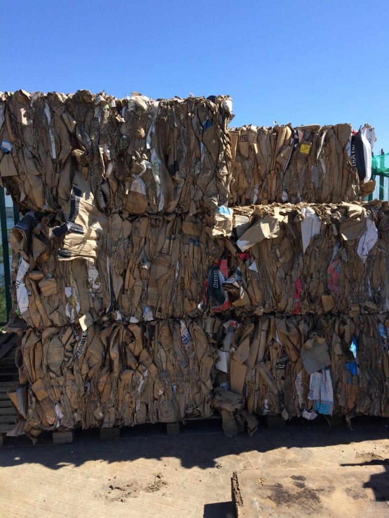 cardboard recycling swindon