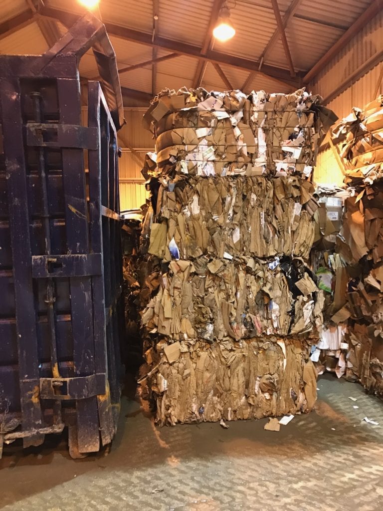 cardboard recycling Milton Keynes