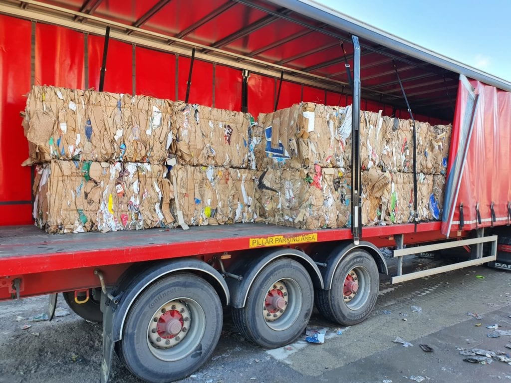 cardboard recycling Ipswich