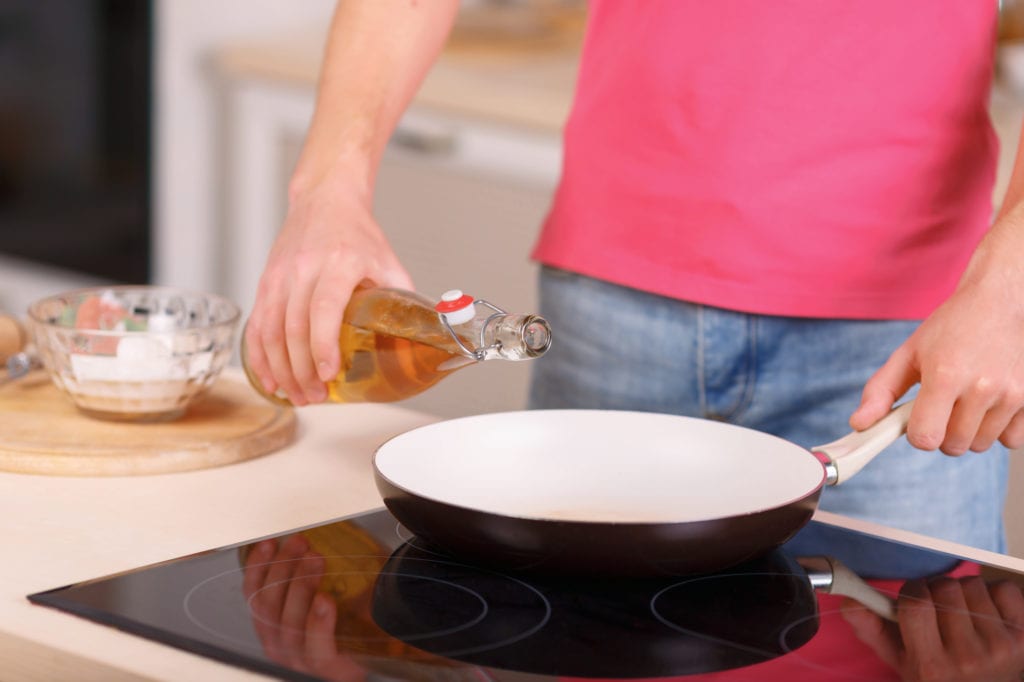 cooking with vegetable oil fuel