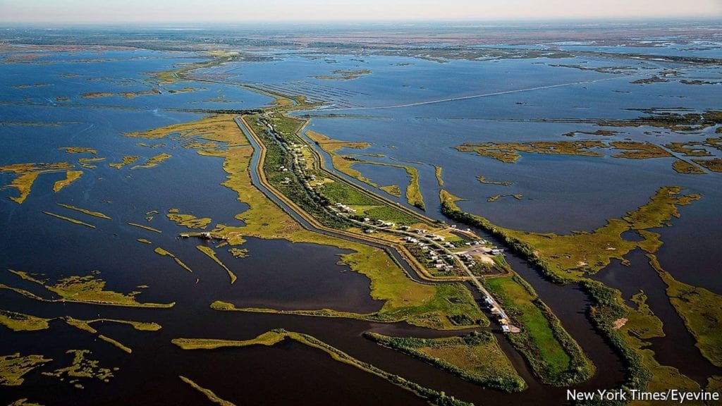 Louisiana's coastline