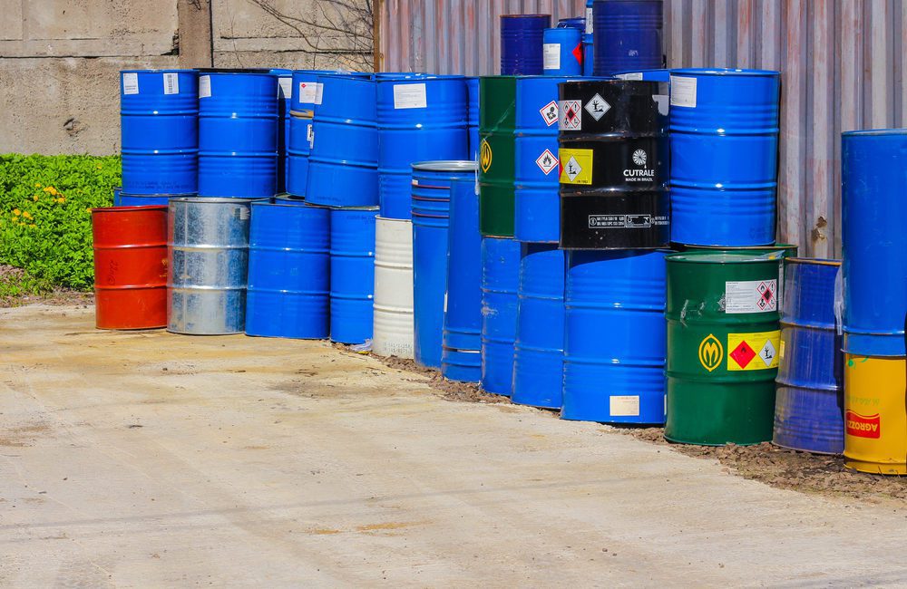 Disposing of chemical waste