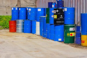 Disposing of chemical waste