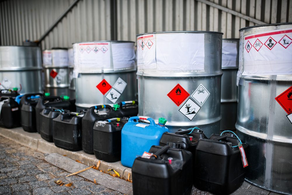 Hazardous waste storage