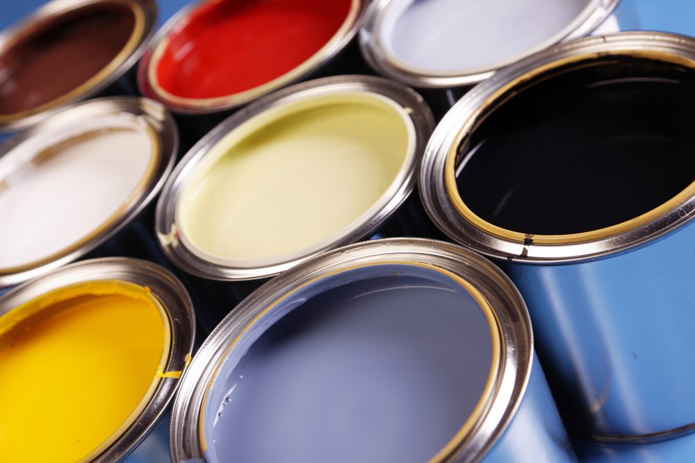 Paint waste recycling