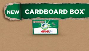 ariel cardboard packaging