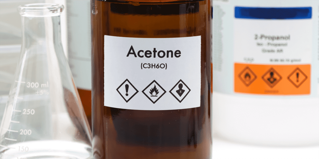 acetone waste disposal
