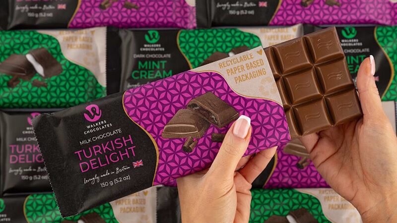 Walkers Chocolate Switches To Recyclable Paper Packaging