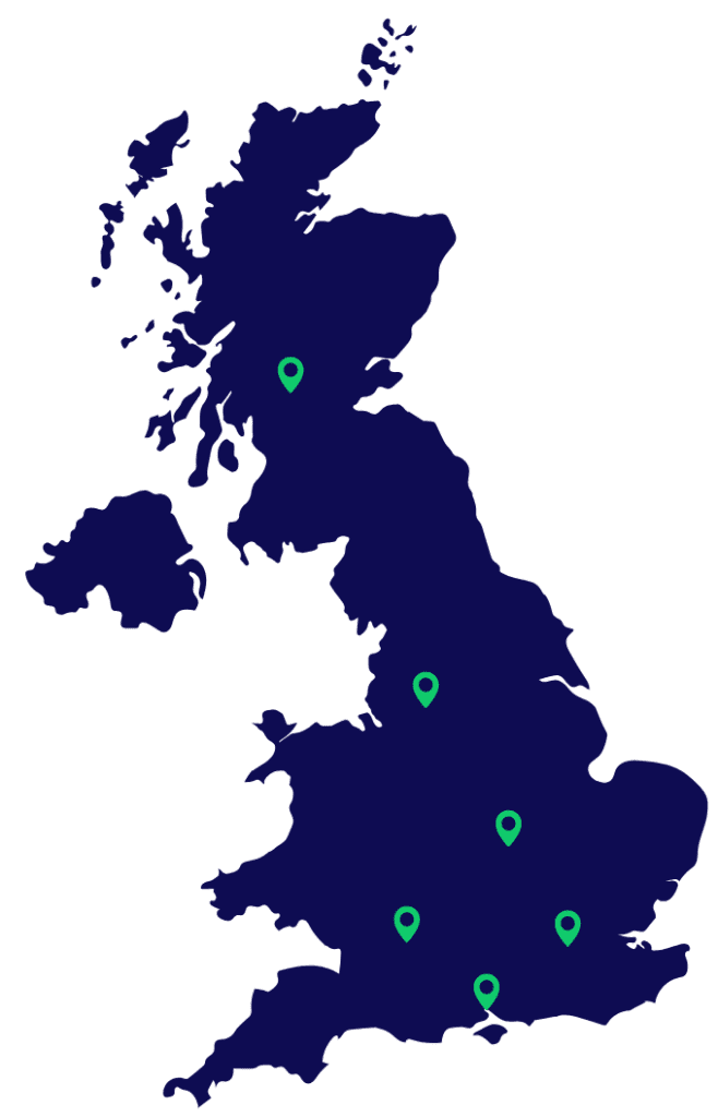 Our Depots Map