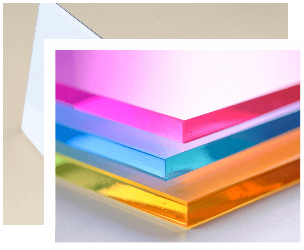 Acrylic plastic recycling