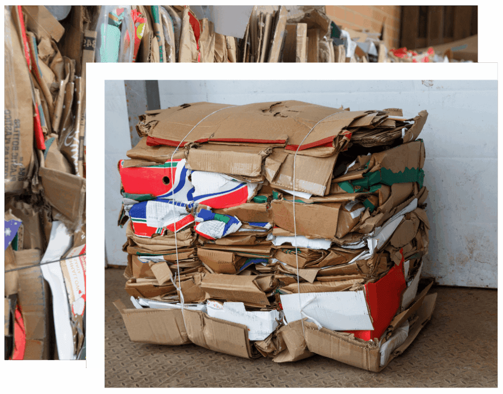 Cardboard compactor hire
