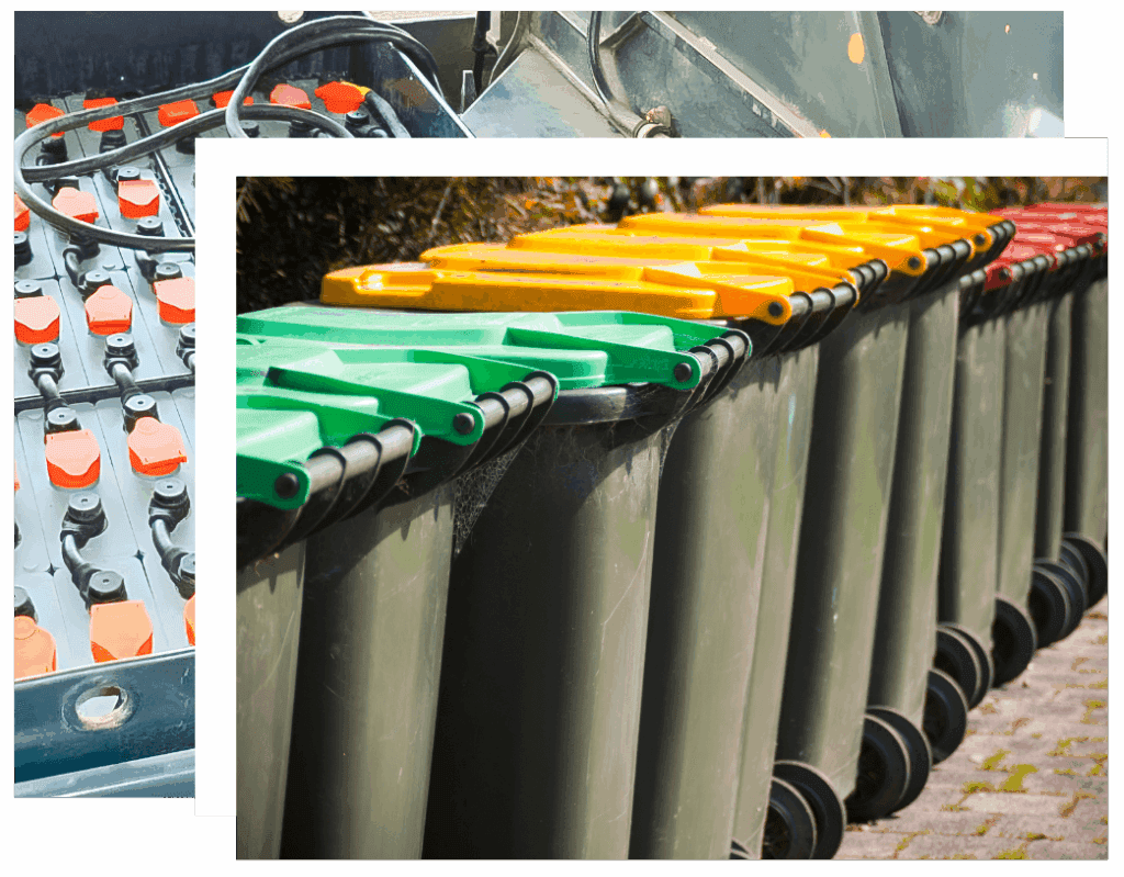 Public sector waste recycling